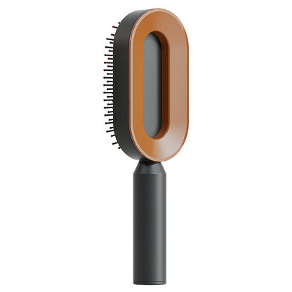LuxeGlow™ Self Cleaning Hair Brush For Women